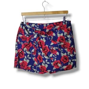 Umgee Floral Skort Large NWT